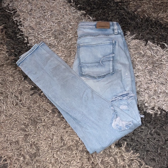 American Eagle Outfitters Denim - American Eagle Super Stretch X Size 2R inseam 27 High rise jegging good cond